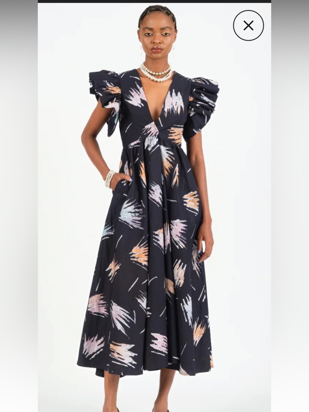 Busayo Feola dress, medium, brand new with tags